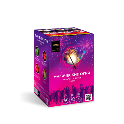 Магические огни Батарея салютов купить в Ноябрьске | noyabrsk.salutsklad.ru