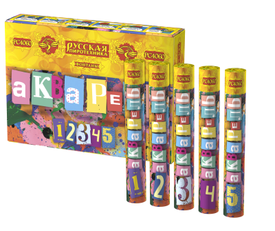 Акварель Фонтан пиротехнический купить в Ноябрьске | noyabrsk.salutsklad.ru