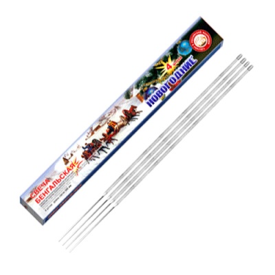 Новогодние 300-4 мм. Бенгальские огни купить в Ноябрьске | noyabrsk.salutsklad.ru