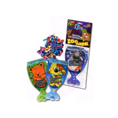 Зоопарк ТСЗ Надувная хлопушка купить в Ноябрьске | noyabrsk.salutsklad.ru