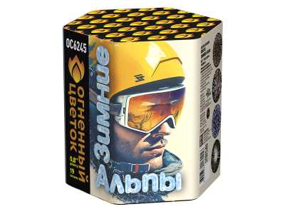 Зимние Альпы Батарея салютов купить в Ноябрьске | noyabrsk.salutsklad.ru