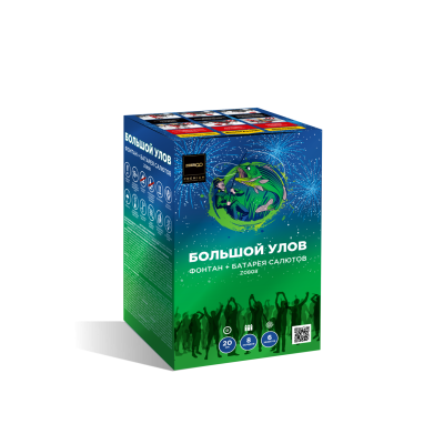 Большой улов Фонтан фейерверк купить в Ноябрьске | noyabrsk.salutsklad.ru