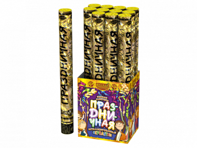 Праздничная 50 Пневматическая хлопушка купить в Ноябрьске | noyabrsk.salutsklad.ru