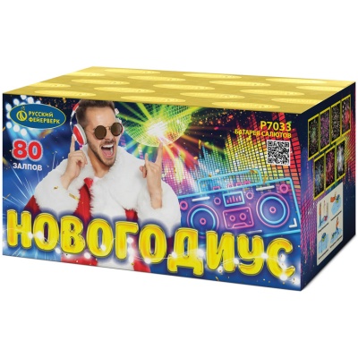 Новогодиус Фейерверк купить в Ноябрьске | noyabrsk.salutsklad.ru
