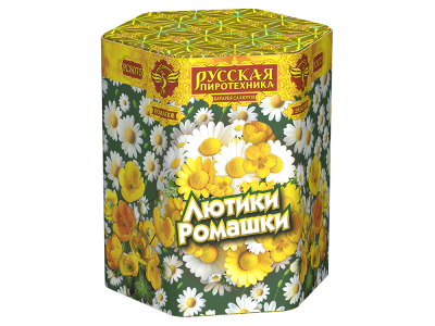 Лютики-Ромашки Фейерверк купить в Ноябрьске | noyabrsk.salutsklad.ru
